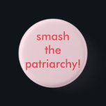 feministisch meisje, ronde knop button 3,2 cm<br><div class="desc">feminist - iedereen die gelooft in gelijkheid - van seksen,  genders en transversale</div>