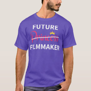 feministisch meisje toekomst filmmaker i t-shirt