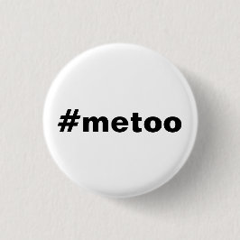 feministisch #metoo meisje knop ronde button 3,2 cm