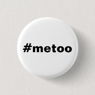 feministisch #metoo meisje knop ronde button 3,2 cm
