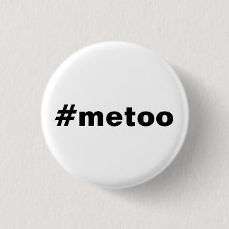 feministisch #metoo meisje knop ronde button 3,2 cm