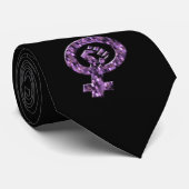 Feministisch Stropdas (Opgerold)
