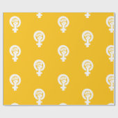 Feministisch symbool cadeaupapier (Vlak)