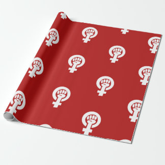Feministisch symbool cadeaupapier