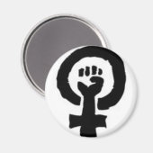 Feministisch symbool magneet (Voorkant / Achterkant)