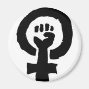 Feministisch symbool magneet