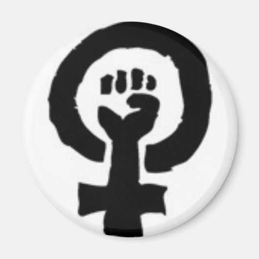 Feministisch symbool magneet (Voorkant)