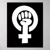 Feministisch symbool poster (Voorkant)