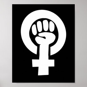 Feministisch symbool poster