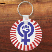 Feministisch symbool sleutelhanger (Voorkant)