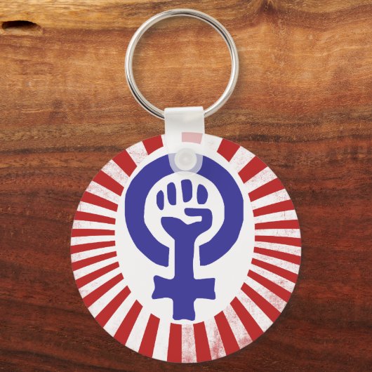 Feministisch symbool sleutelhanger (Voorkant)
