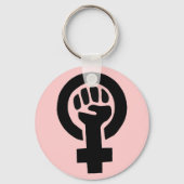 Feministisch symbool sleutelhanger (Voorkant)