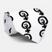 Feministisch symbool stropdas (Opgerold)