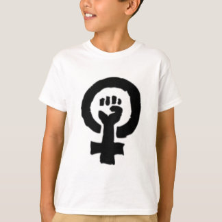Feministisch symbool t-shirt
