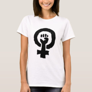 Feministisch symbool t-shirt