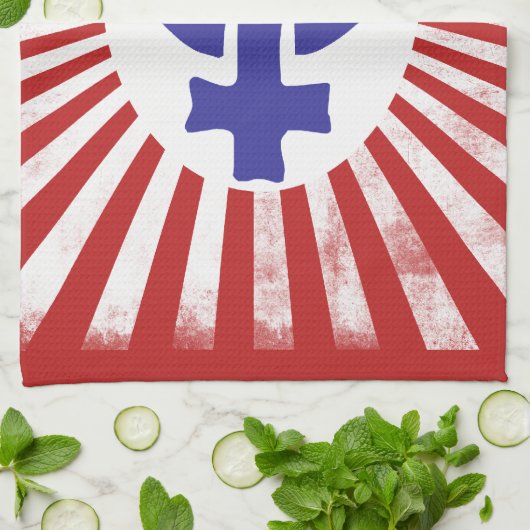 Feministisch symbool theedoek (Gevouwen)