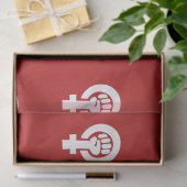 Feministisch symbool tissuepapier (Geschenk)
