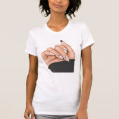 feministisch T-shirt, feministisch shirt, groen T- T-shirt (Voorkant)