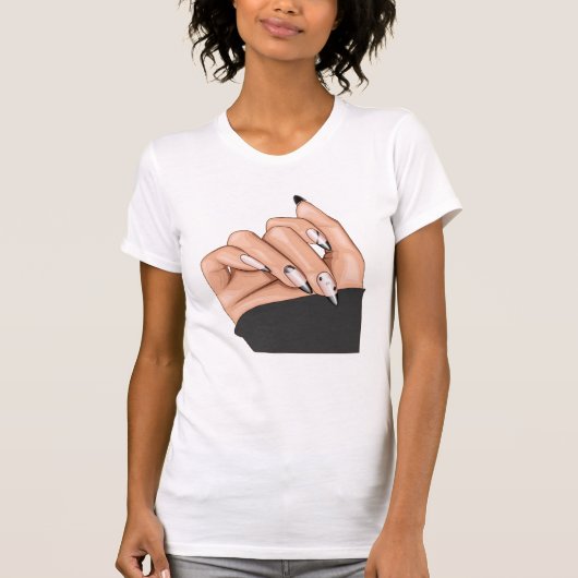 feministisch T-shirt, feministisch shirt, groen T- T-shirt (Voorkant)