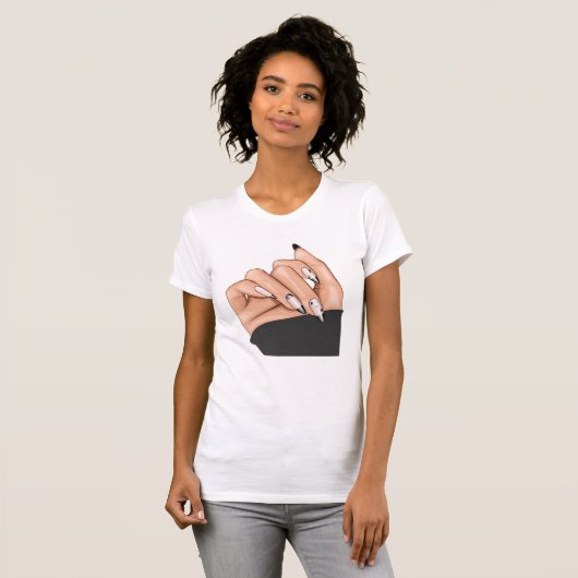 feministisch T-shirt, feministisch shirt, groen T- T-shirt (Voorkant volledig)