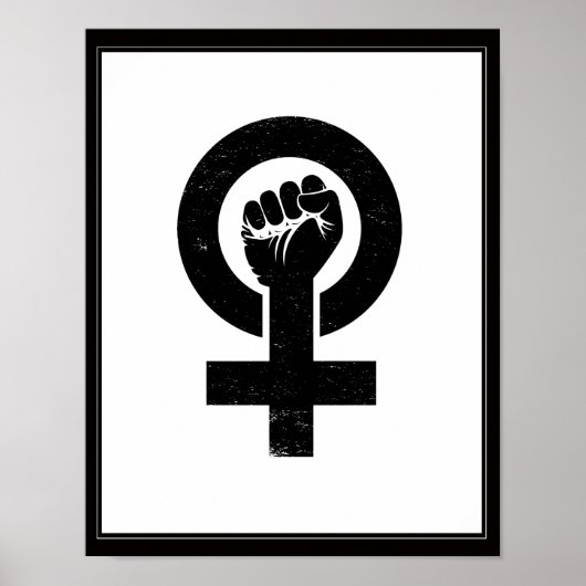 Feministisch verzet poster (Voorkant)