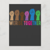 Feministisch verzet Sociale rechtvaardigheid Briefkaart (Voorkant)