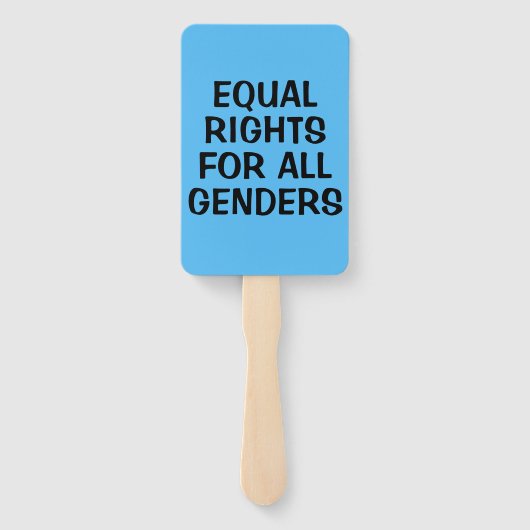 Feministisch vrouwen vrouwelijk meisje me te handwaaier (Achterkant)