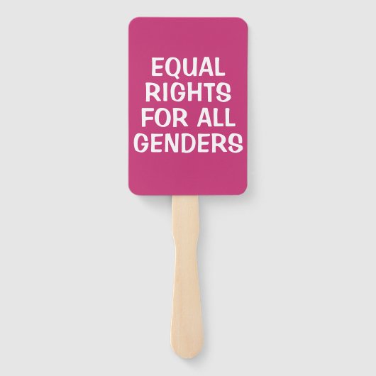 Feministisch vrouwen vrouwelijk meisje me te handwaaier (Achterkant)