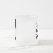 Feministisch vrouwen vrouwelijk meisje me te matglas koffiemok (Center)