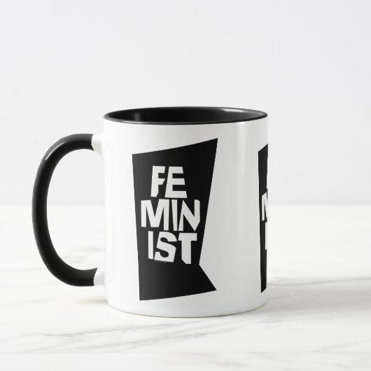 Feministisch vrouwen vrouwelijk meisje me te mok (Links)