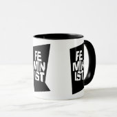 Feministisch vrouwen vrouwelijk meisje me te mok (Voorkant rechts)