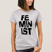 Feministisch vrouwen vrouwelijk meisje me te t-shirt (Voorkant)