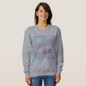 Feministische AF "vrouwen maart 2025" sweatshirt (Voorkant volledig)