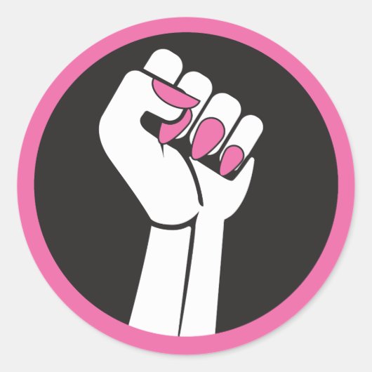 Feministische agenda Stickers (Voorkant)