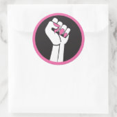 Feministische agenda Stickers (Tas)