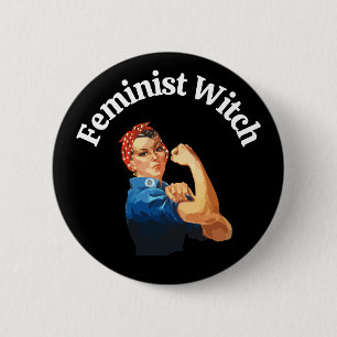 Feministische anti-Trump sociale rechtvaardigheid Ronde Button 5,7 Cm