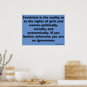 Feministische Art Posters van Debbie Davidsohn - G (Keuken)