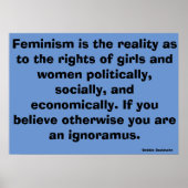 Feministische Art Posters van Debbie Davidsohn - G (Voorkant)