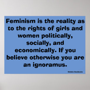 Feministische Art Posters van Debbie Davidsohn - G