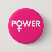 Feministische Badge Pin Button (Voorkant)