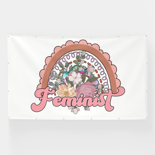 Feministische banner (Horizontaal)