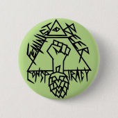 Feministische Beer-complot Ronde Button 5,7 Cm (Voorkant)