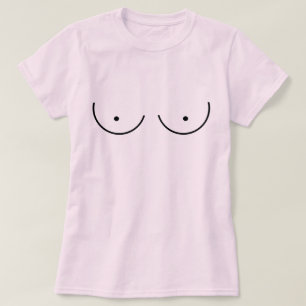 Feministische Borstkanker Bewustzijn meme T-shirt