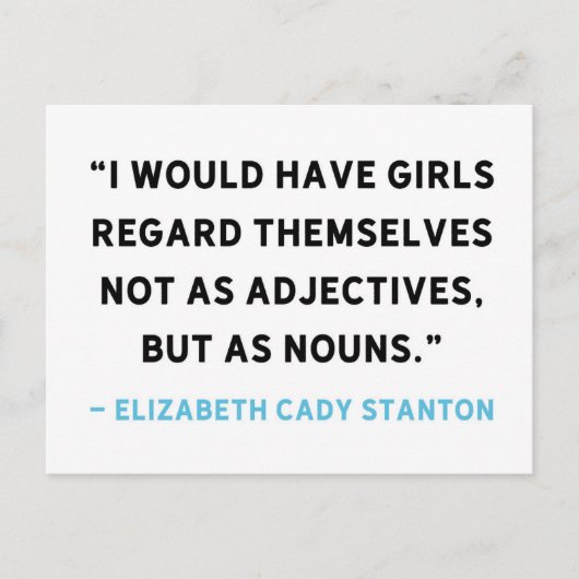 Feministische Briefkaarten (Voorkant)