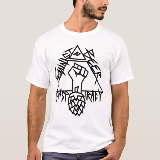 Feministische bundeling van Beer: scherpe randen T-shirt (Voorkant)