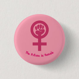 Feministische Button