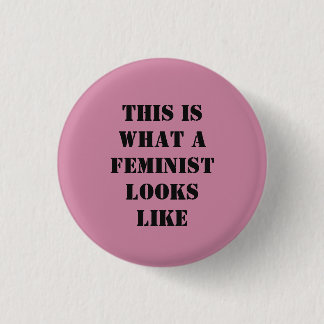 Feministische Button