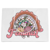 Feministische cadeautjes groot cadeauzakje (Voorkant)