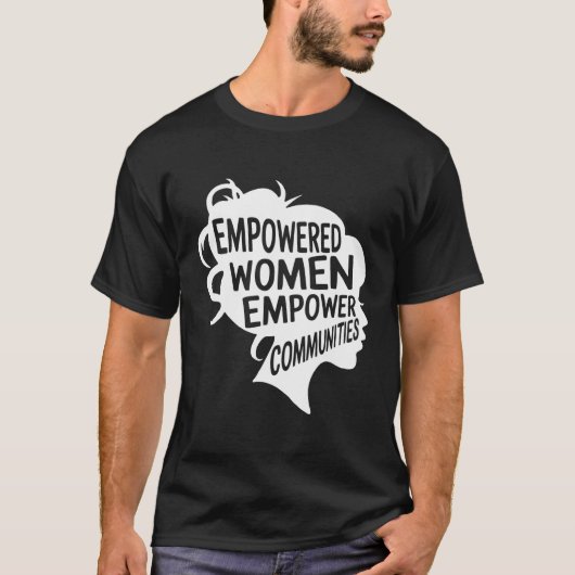Feministische Empowerment Gemeenschappen Stemmen S T-shirt (Voorkant)
