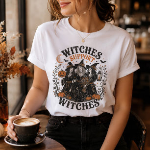 Feministische Hek Halloween Heksen Steun Heksen T-shirt